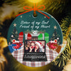 59976-Personalized Christmas Gift For Best Friend Ornament, Best Friends Christmas Ornament H1