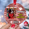 Personalized Dog Christmas Ornament, Dogs First Christmas Ornament, Custom Dog Ornament, Pet Christmas Ornament