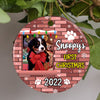 Personalized Dog Christmas Ornament, Dogs First Christmas Ornament, Custom Dog Ornament, Pet Christmas Ornament