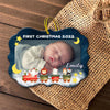 Personalized Baby&#39;s First Christmas Ornament, Baby&#39;s 1st Christmas Ornament, Baby&#39;s Christmas Gifts
