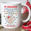61695-Christmas Gift For Grandma Mug, First Time Grandma Mug, New Grandma Mug H0