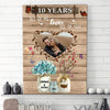 62093-Personalized Anniversary Gift For Couples Canvas, All Of Me Loves All Of You Canvas H0