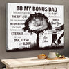 63166-Personalized Gift For Step Dad Canvas, Step Dad Gift H2