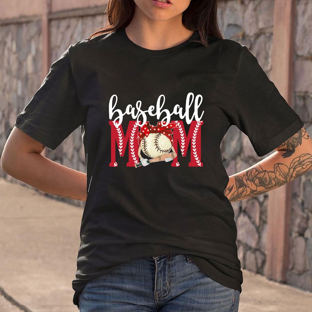 Baseball Mom Shirt, Cute Baseball Tshirt, Baseball Mom Gift, Baseball Lover Gift