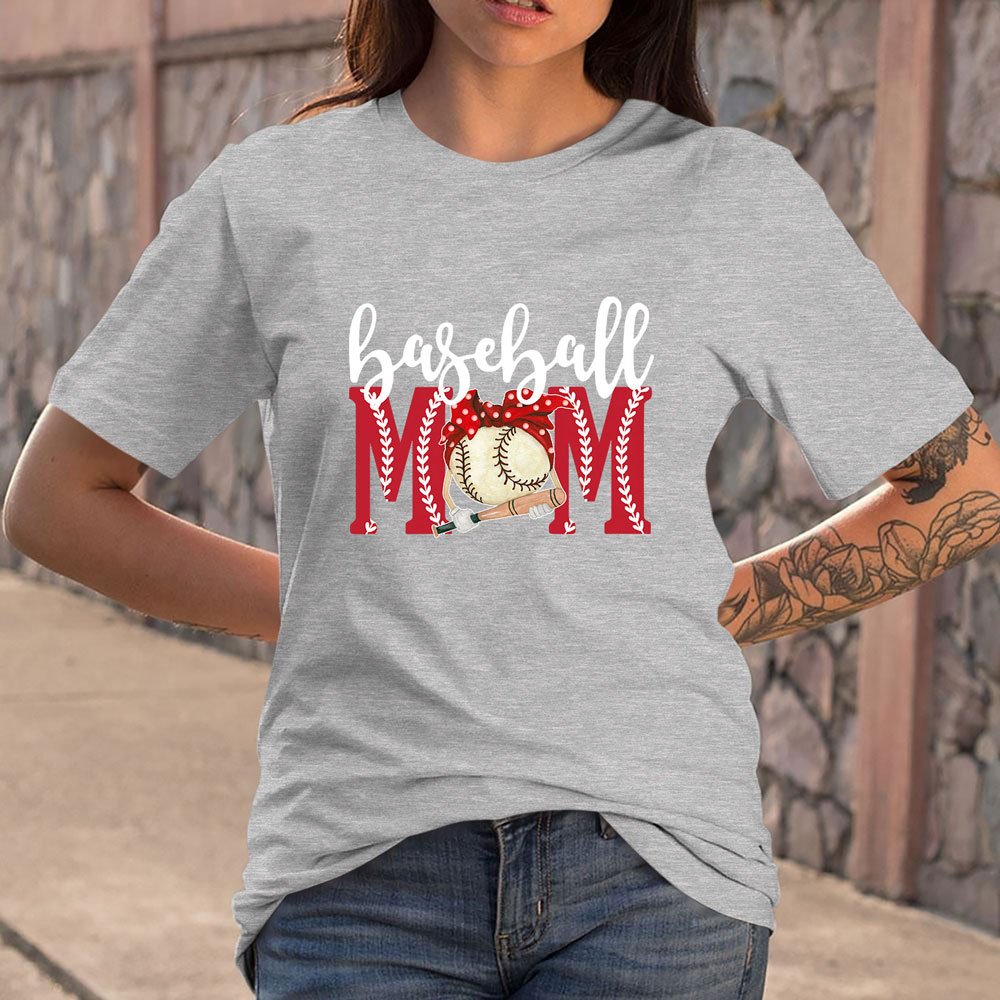 Baseball Mom Shirt, Cute Baseball Tshirt, Baseball Mom Gift, Baseball Lover Gift