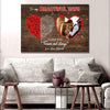 Wife And Husband You Bring Me Peace And Comfort Personalized Canvas