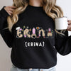 Couple Gift For HerPenis Custom Name Funny Personalized Sweatshirt