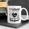 64122-Personalized Mother&#39;s Day Gifts For Mommy To Be Happy First Mothers Day Gift For Mom From The Bump Ultrasound Mug H0