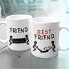 64129-Friend vs Best Friend Mug, Funny Gift For Friend Mug Sarcastic Mug H0