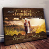 Personalized Together We Built A Life Anniversary Canvas For Couple