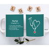64132-Personalized Nurse Definition Stethoscope Gift For Nurse Week Gifts Mug H0