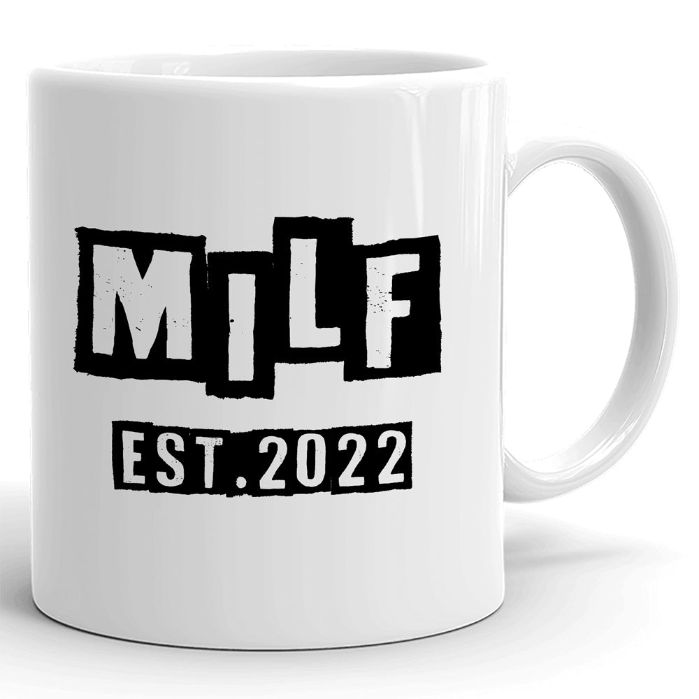 77432-Milf EST 2022 Milf New Mom Funny Personalized Mug H1