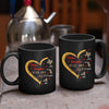 77465-Mother Daughter Forever Linked Together Gift For Mom Personalized Mug H0