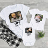 Daddy &amp; Me Copy Paste First Time Dad Funny Personalized Shirt Onesies