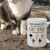 73526-Father&#39;s Day Best Cat Dad In The Whole World Funny Personalized Mug H0