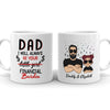 73408-Dad Daughter I&#39;ll Always Be Your Financial Burden Personalized Mug H3