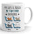 73495-Cat Dad Cat Mom My Life Is Ruled By Cats Funny Cat Personalized Mug H1