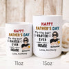 74035-Dad Greatest Farter Funny Father&#39;s Day Best Dad Personalized Mug H0