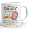 73802-Expecting Dad Funny Father&#39;s Day Beer Daddy To Be Dad Personalized Mug H0