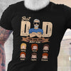 Best Dad Ever Dad And Daughter Son Cool Dad Personalized Shirt