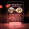 Best Friends Meaningful Photo Personalized Night Light