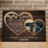 79143-Wife Husband Anniversary Couple Love Custom Year Personalized Canvas H0