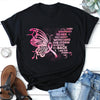 They whispered to her you cannot withstand the storm breast cancer awareness shirt