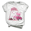 In October we wear Pink Gift for Breast Cancer Awareness Support Tshirt