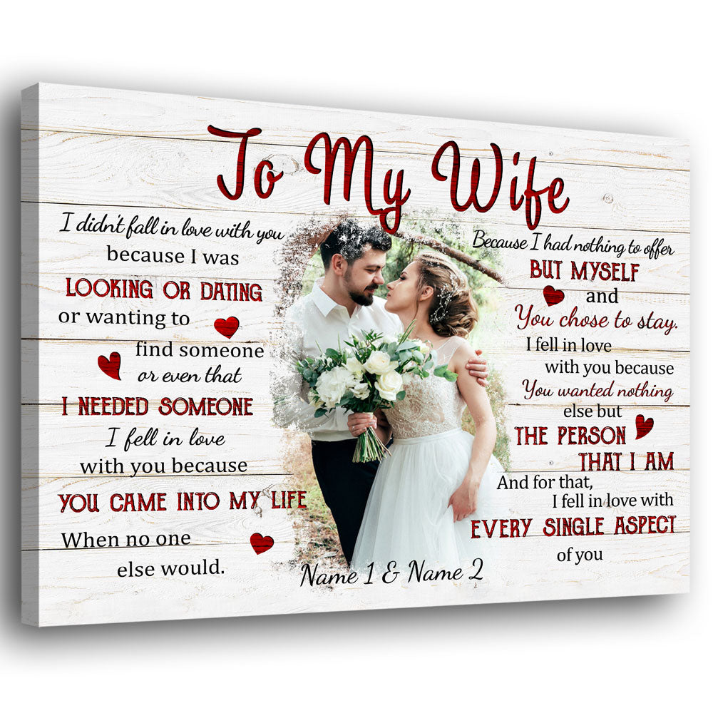 76413-Couple Love Every Single Aspect Of You Personalized Canvas H0