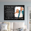 63702-Personalized I Choose You Black Canvas 2 Gift For Her For Him H2