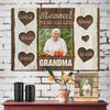 63398-Personalized Blessed To Be Called Grandma Canvas H0