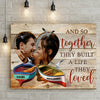 63199-Personalized Boat And So Together They Built A Life Canvas Gift For Him For Her H1