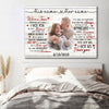 63431-Personalized We&#39;re A Team Soft Canvas Gift For Her For Him H2