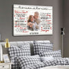 63425-Personalized We&#39;re A Team Soft Canvas Gift For Her For Him H1