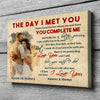 76424-The Day I Met You I Have Found Personalized Canvas H1