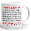 76315-Couple Our Favorite Love Song Funny Personalized Mug H1