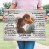 76987-Anniversary Love Is Patient Personalized Canvas H0