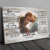 77004-Anniversary Love Is Patient Personalized Canvas H3