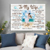 77690-Ocean Fell In Love With Every Aspect Of You Personalized Canvas H4