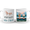 77203-Yoga Partners For Life Personalized Mug H3