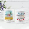 73293-Friends - Personalized Vans On Beach This Is Us Friends Mug H0