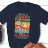 Gift For Grandpa Being A Grandpa Is Priceless Personalized Shirt