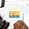 Dad To Be Leveled Up To Daddy Funny Matching Shirt And Onesie