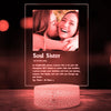 Soul Sister Irreplaceable Person Definition Personalized Night Light