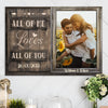 77901-Couple All Of Me Personalized Anniversary Canvas H1