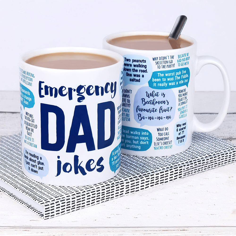 61422-Gifts for Dad Emergency Dad Jokes Mug H0