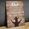 57595-Gift For Dad From Daughter I Am So Grateful Canvas H0