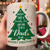 57532-Gift For StepDad A Family Tree Christmas Mug H0