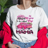 Gift For Mom Blessed To Be Called Mama Breast Cancer Personalized Shirt