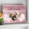 Personalized Gift For Distant Best Friend Sisters By Heart Canvas
